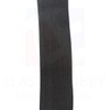 1.5 pulgadas (38 mm), elástico de punto negro, fabricado en