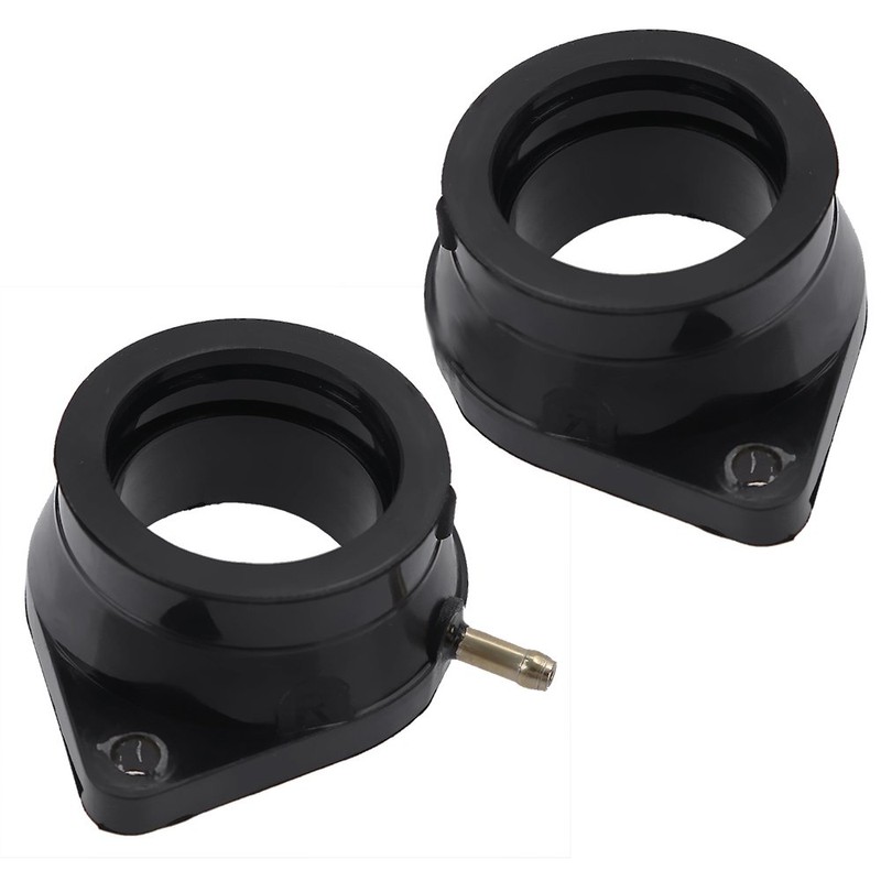 Carburetor Intake Manifold Boots with O-rings Carb Inlet Joint for