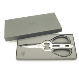 Mcusta Knives Zanmai Kitchen Shears Scissors Seki Japan Custom Sakura Etch