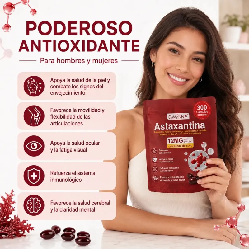 Suplemento en cápsula Gwynne Oil Of Oregano 6000mg sabor Astaxantina
