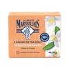Le Petit Marseillais Kraft Soap Orange Blossom 4 x 100