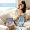 Hobekoee 2-Inch Short Interchangeable Circular Knitting Needles Set