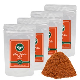 Azafran Bhut Jolokia Chili Powder | Caution Spicy | Ghost Chili Pods Ground | Naga Jolokia Grounded Natural 400 g