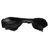 TRQ TRQ Front Right Rearward Inner Fender Liner Black Passenger