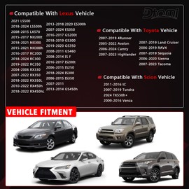 Kit de montaje de tapa de filtro de aceite de motor compatible con Toyota Lexus Vehicle 2005-2021 Camry Tundra RAV4 4Runner Tacoma Highlander Sienna Venza Avalon Fj Cruiser Reemplazo # 15620-31060