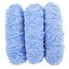 IWOWHERO 3 Rolls Chunky Hand Knitting Wool Yarn Soft Breathable