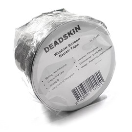 DEAD SKIN Window Screen Repair Kit Tape Repair Kit for Window Screen and Screen Door Strong Adhesive Window Screen Mesh Repair Waterproof Screen Repair Kit（5 * 2m） Grey