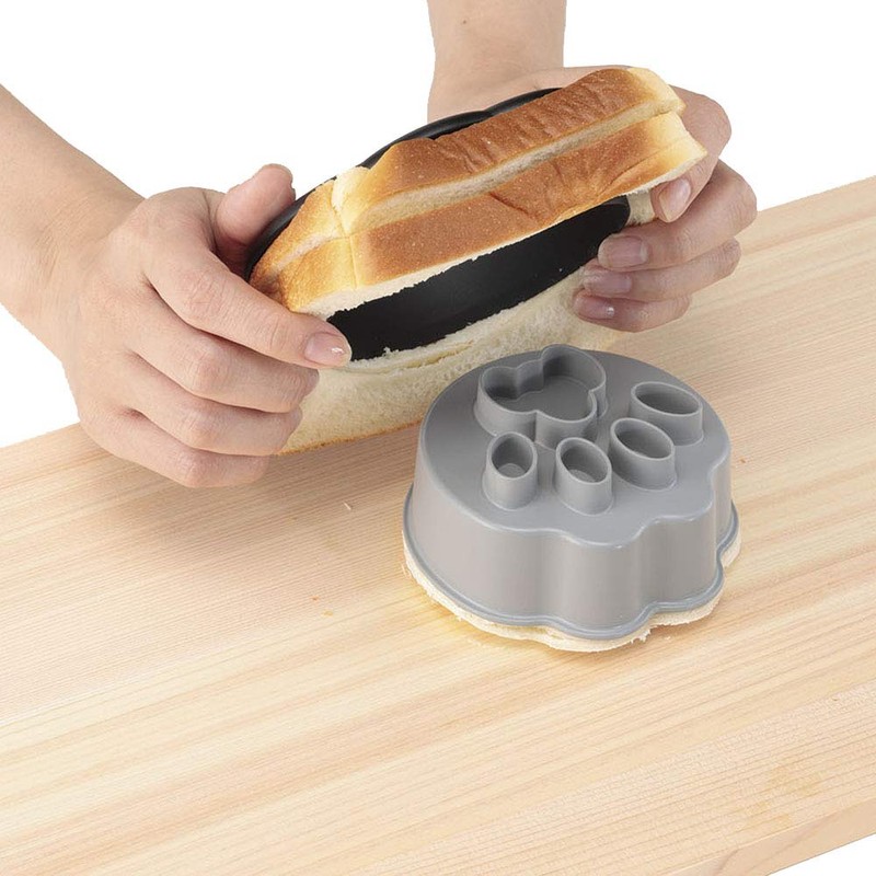 Kai KAI DH2732 Cat Sandwich Mold, Nyammy, Made in Japan