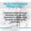 Veloci Performance Clear Foam Cannon with Bottle for Pressure Washer,