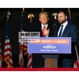 President Trump with Vice President J.D. Vance MAGA 2024 - 8X10 PHOTO (#1057)