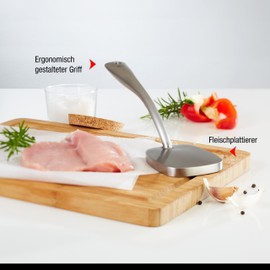 Gefu ge14760 Tenera Meat Tenderiser Stainless Steel 27 x 8 x 9 cm