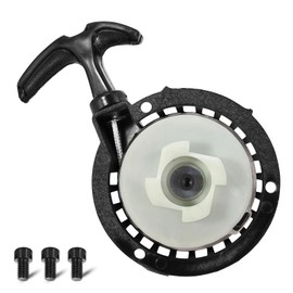 Wasserquelle Aluminum Alloy Recoil Pull Starter - 1Pack Nylon Cog Easy Pull Start for 2 Stroke 47cc 49cc 50cc Mini Moto ATV Quad Dirt Bike