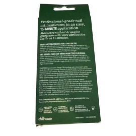 Chillhouse Chill Tips Emerald Tower Press-On Nail Art Manicure 24 Nails