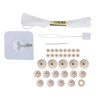 DIY Wind Chimes Kit Round Wood Beads Crafts Ornaments Hand