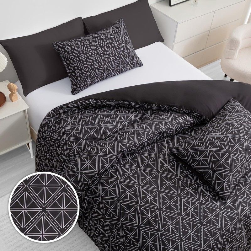 Pamposh Single Duvet Cover Set – Brushed Microfiber Duvet Cover