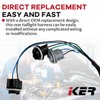88986854 Driver/Left Side Tail Light Lamp Wiring Harness Compatible with