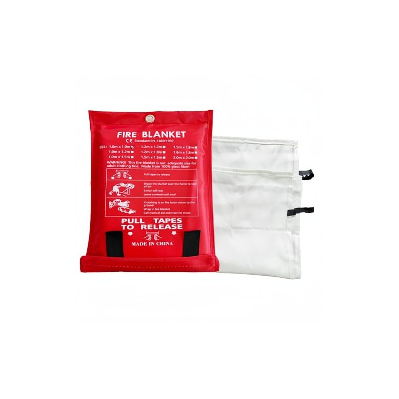 LAISIZHU Fireproof Sheet, Sputter Sheet, Fireproof, Heat Resistant, Flame Proof,