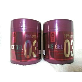 SALERM PRO-LINE ICE GEL 03 STRONG HOLD STYLING GEL-500ml/17.6<wbr/>oz (2 Units)