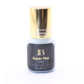 Lava Lash 1 PCS Eyelash Extensions ibeauty Super Plus Glue 5ml, 1-2 Sec Drying Time, Keep 5-6 Weeks, Low Smoke, Professional Eyelash Extension Glue