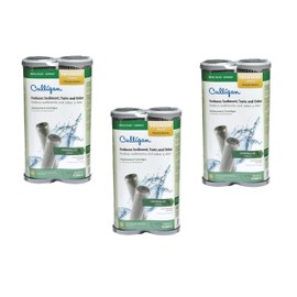Culligan SCWH-5 Whole House Advanced Water Filter, 15,000 Gallons, Sold as 3 Pack, 6 Filters Total