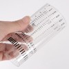 HARFINGTON High Precision SEC Size Estimation Chart 10cm 0.2mm Covered