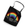Rainbow Bow Genesis Scripture Bible Verse Tote Bag