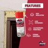 Kraken Bond Gaps&Cracks Filler Straw Foam, Insulating Foam Sealant 12oz