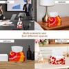 2 Pack Tissue Box Cover Holder, Red Yellow Tie Dye