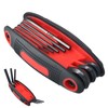 Anseom Foldable Allen Key Set, Allen Key Set, 8 Pieces,