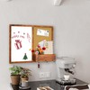 Dry Erase White Board and Cork Board, Magnetic Whiteboard &