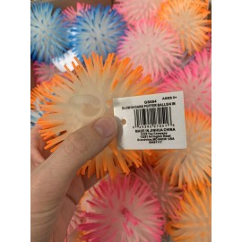 4" Glow in the Dark puffer balls - 120 Balls