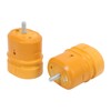 2Pcs Rear Leaf Spring Bump Stop Bumper with Stud for