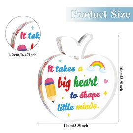 Teacher Gifts, Teacher Gifts for Men, Teachers Gifts for Women, Teachers Thank You Gifts, Gift for Teacher End of The Year, Teacher Acrylic Plaque, Teachers Christmas Gifts, Gift for Teacher