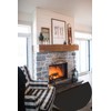 63″x37″ Extra Large Half Round Fireproof Fireplace Mat Hearth Rug