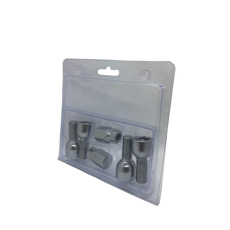 RUBBER STAR Birlos de seguridad para rines 12mm x 1.25