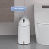 ELPHECO Motion Sensor Bathroom Trash Can, 2.5 Gallon Waterproof Trash