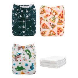 3 Pañales Ecológicos Alvababy Junior Extra Grande 2 A 5 Años