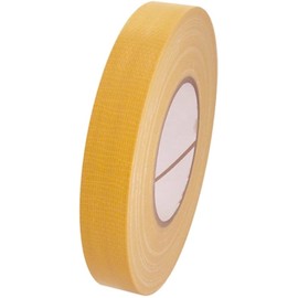 TAPEPLANET School Bus Yellow Duct Tape 60 Yard Roll 1” Wide Natural Rubber Adhesive, 10 mil 36 mesh, Waterproof, Hand Tears Evenly. Ideal for Crafts, Repairs, Packing, Industrial Grade Duct Tape