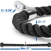 WANGZAIZAI 70 cm Handle Triceps Rope Pull Rope, Heavy Duty