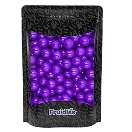 Fruidles Grape Gum Balls Fruit Flavored, Candy Buffet Treats, Machine Size Refills, Kosher Certified Parve, 1" Inch (2 Pounds)