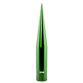 TRUE SPIKE FAT SPIKE GREEN ANTENNA in Heavy Gauge CNC Machined Billet Aluminum Short Compatible with Dodge Ram 1500 2500 3500 94-08 1994-2008