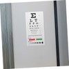 Mobestech Pvc Eye Chart Set for Vision Testing at Home