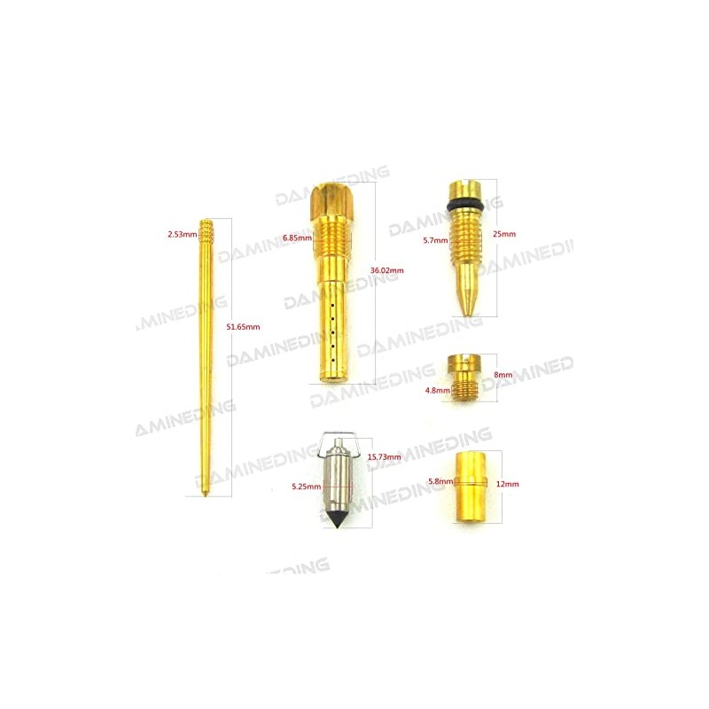 Right & Left Side Carburetor Carb Repair Rebuild Kit fit