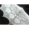 White Wedding lace parasol