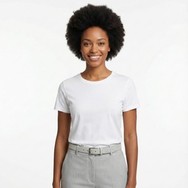 BELTINGER Italian Suede Belt, 25 mm Wide, Women's Belt, Trouser Belt, Suede, Buckle, Silver, Light Grey, 80 cm