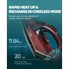 OMAIGA Cordless Iron for Clothes, 1500W Wireless Steam Iron with