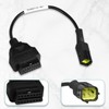 OBD2 Adapter Cable 3824-26 for KUBOTA Vehicles 4 Pin OBD2