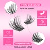 DIWINSH 168Pcs Lash Clusters Wispy Individual Lashes 10-16mm D Curl