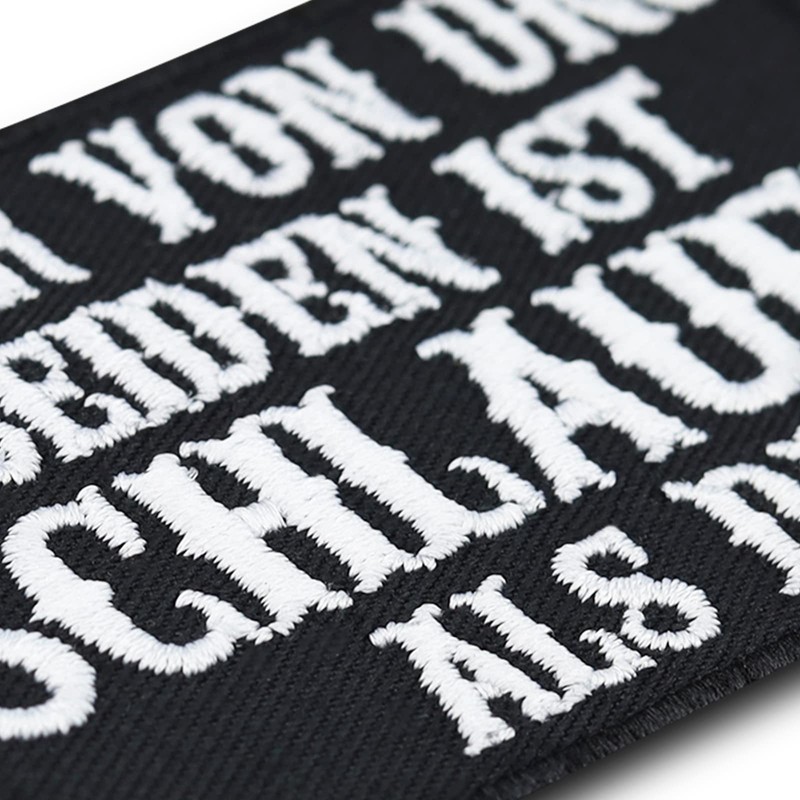 Heavy Metal Patch Funny "Einer von uns ist schlauer als