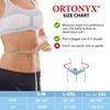 ORTONYX 10.25" Abdominal Binder for Men and Women/Postpartum Post-operative Post-surgery